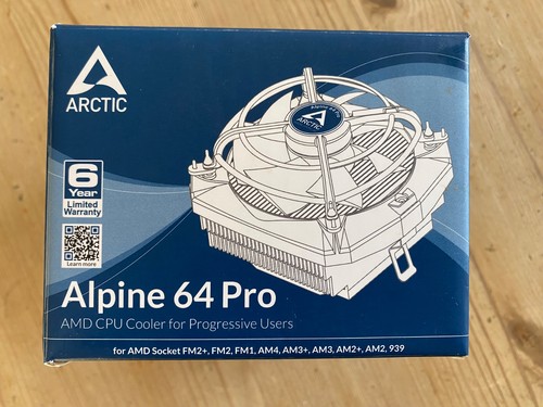 Arctic alpine 64gt - amd, cpu