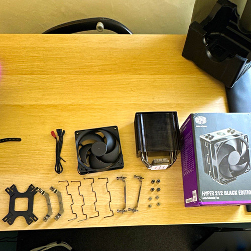 Cooler master hyper - master, black