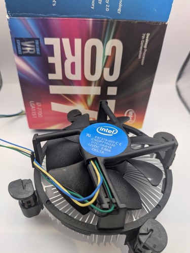 Intel stock cpu cooler - intel,