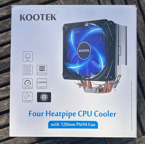Kootek four heatpipe - heatpipe, cpu
