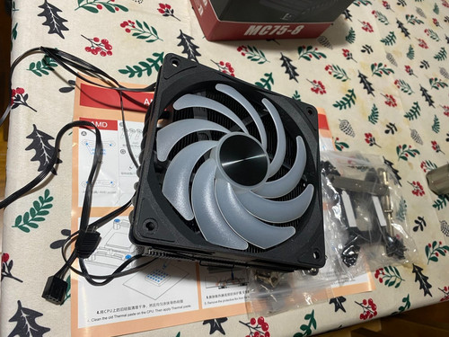 Snowman mc75 cpu cooler 8 - snowman, mc75-8