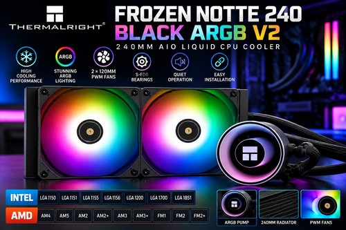 Thermalright frozen notte 240 - thermalright,