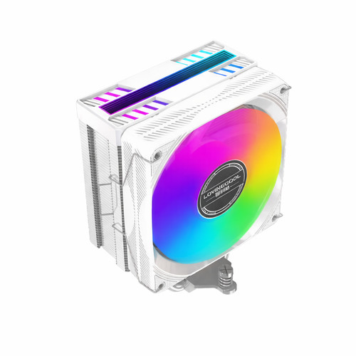 New white cpu rgb - white, cooler