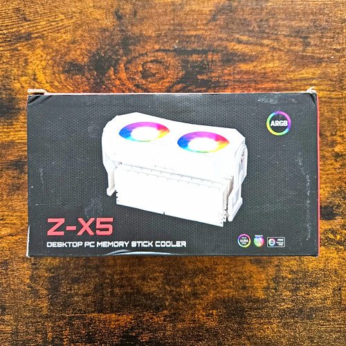 Argb ram cooler fan black - ram,